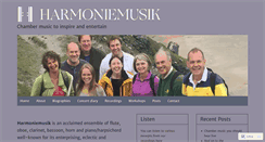 Desktop Screenshot of harmoniemusik.org.uk